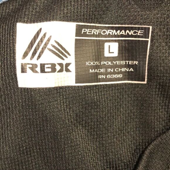 RBX Men's Long Sleeve Black Performance Shirt, L - Picture 4 of 5